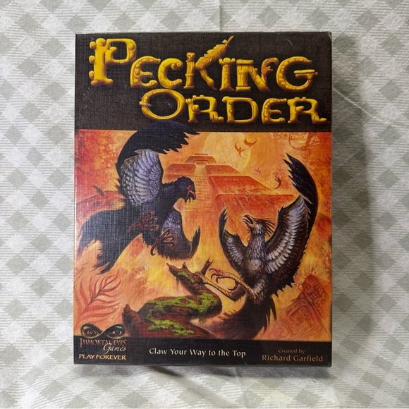 Pecking Order board game Richard Garfield (Magic The Gathering) Immortal Games - Picture 1 of 2